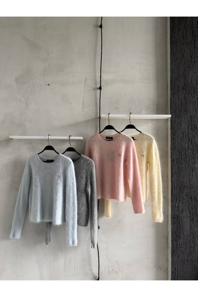 Loro Piana Женский шерстяной свитер premium