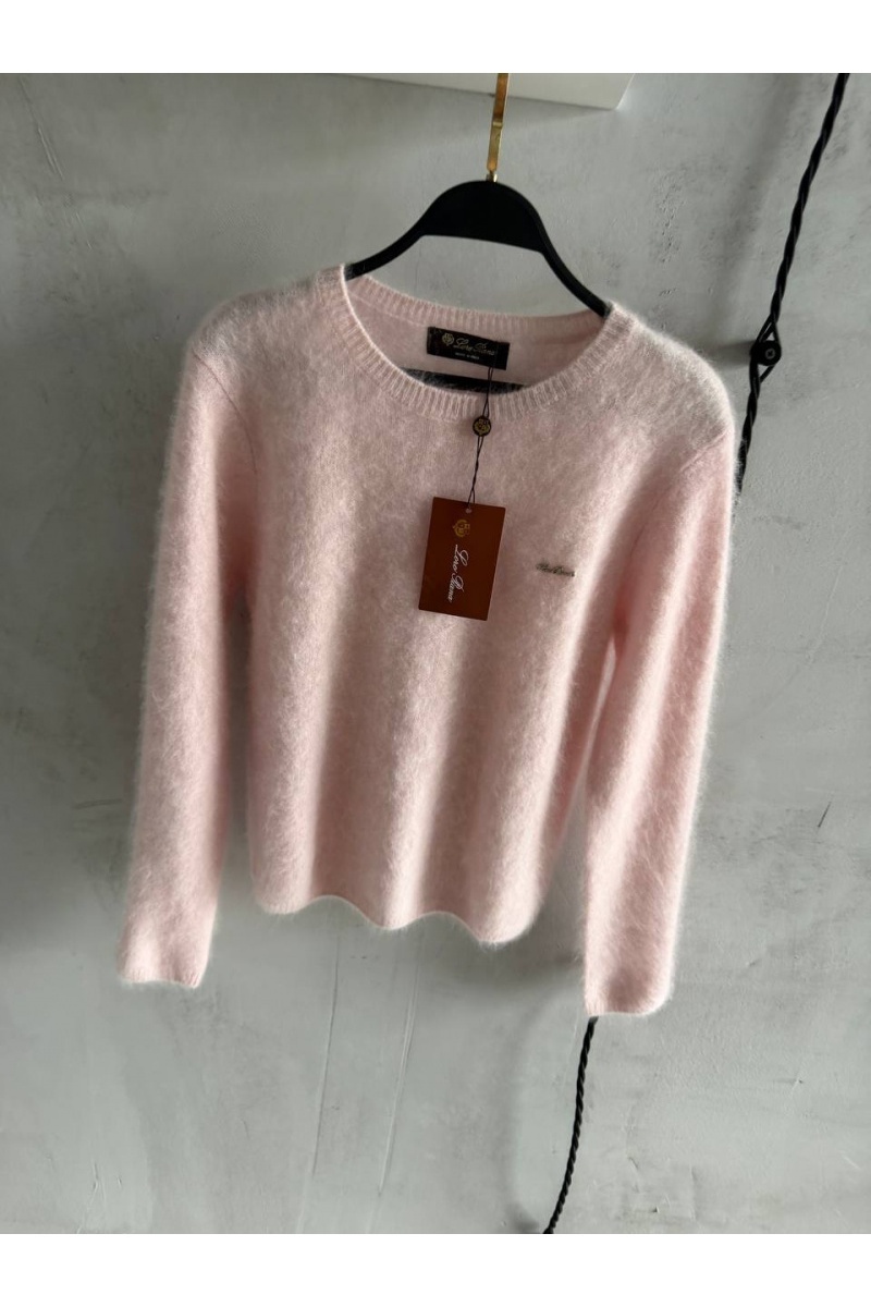 Loro Piana Женский шерстяной свитер premium