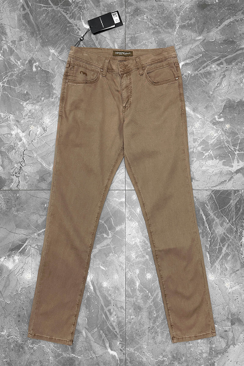 Emporio Armani EA7 Мужские джинсы straight - Brown 