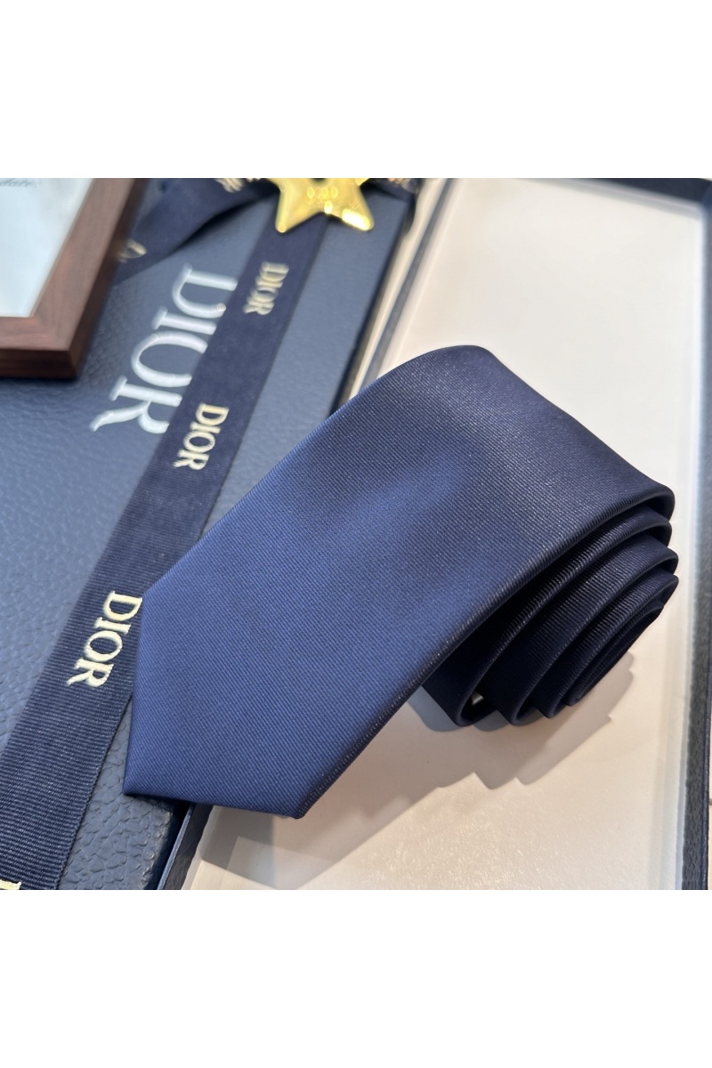 Dior Галстук logo-embroidered premium - Navy