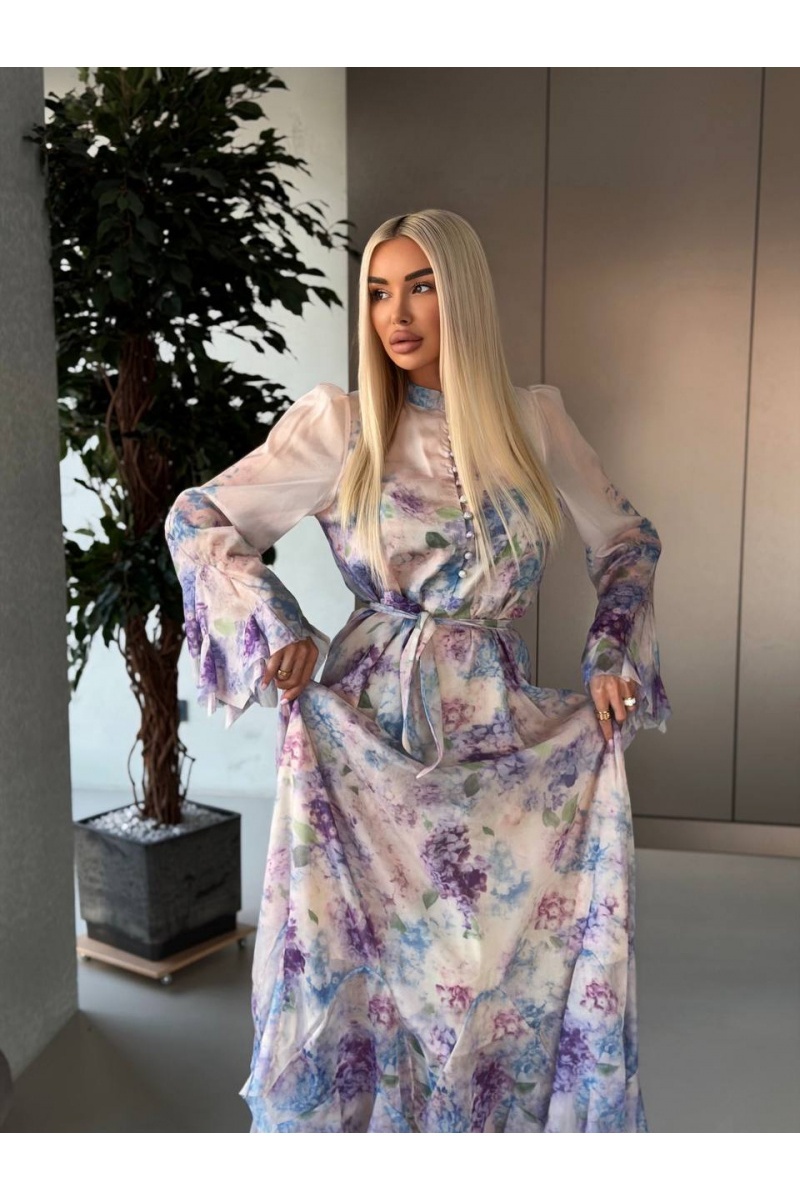 Zimmermann Женское платье с цветочным принтом premium