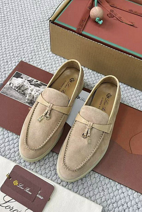 Женские лоферы Summer Charms Walk premium - Light Beige