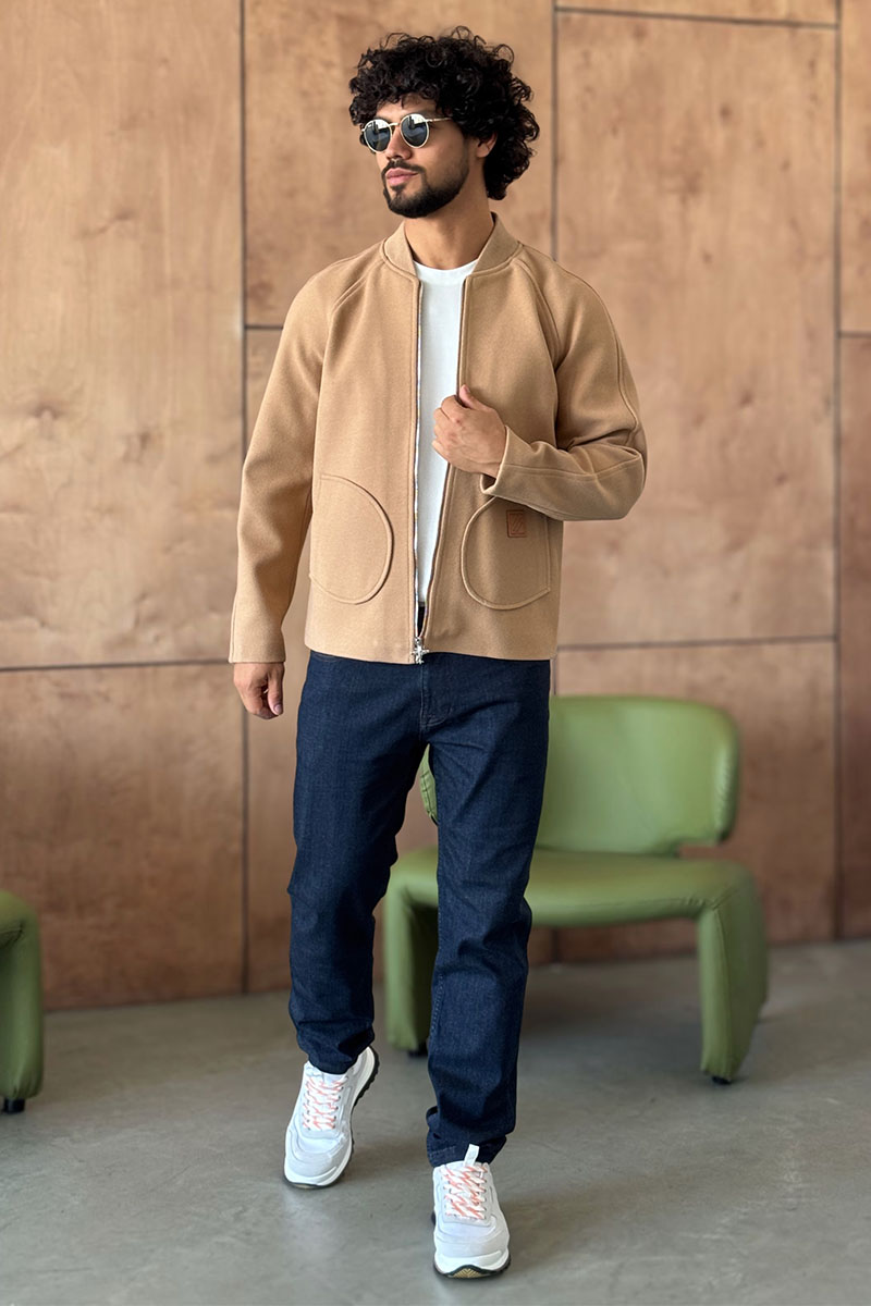 Lоuis Vuittоn Мужской бежевый бомбер 