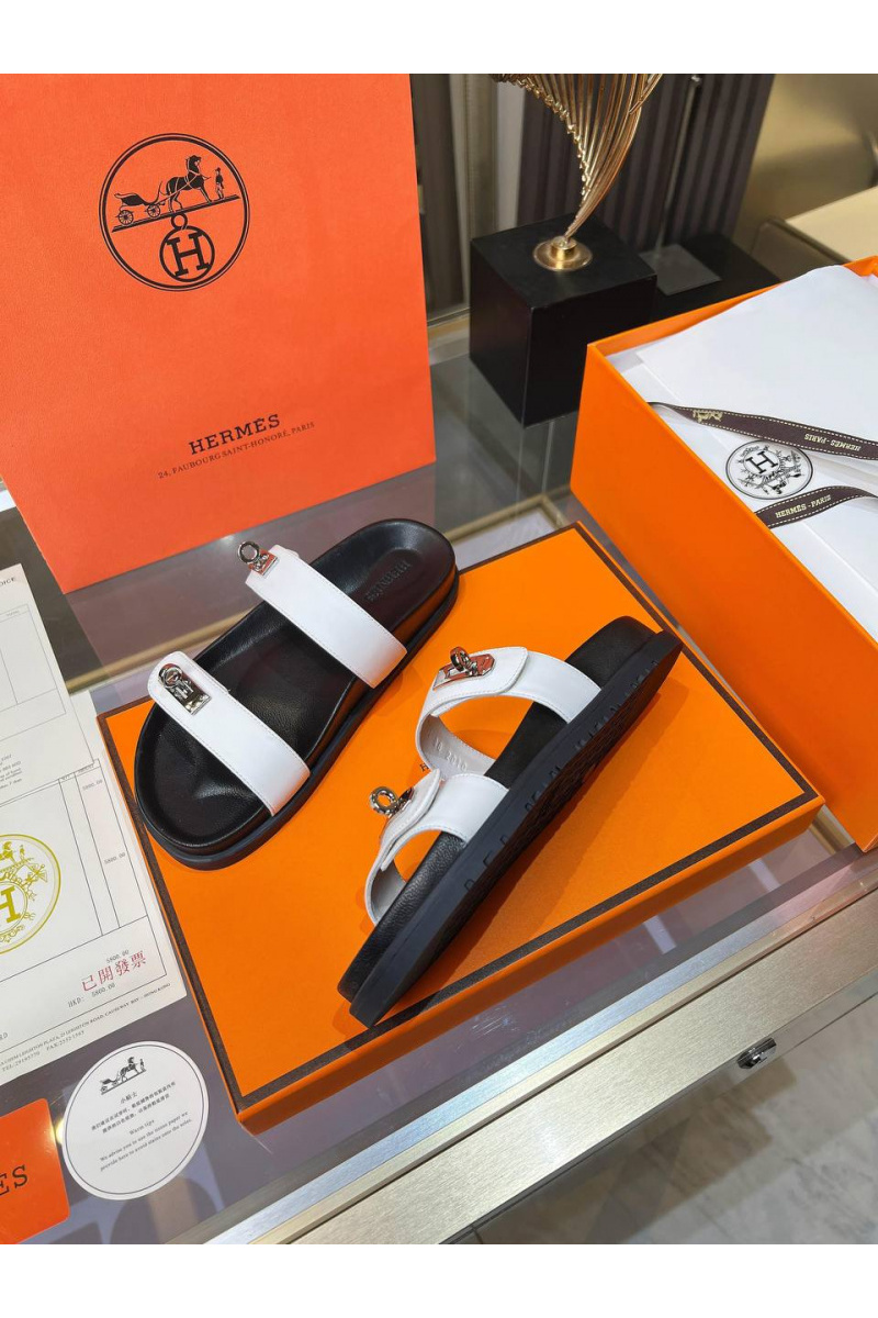 Hermes Женские шлёпанцы Chypre premium