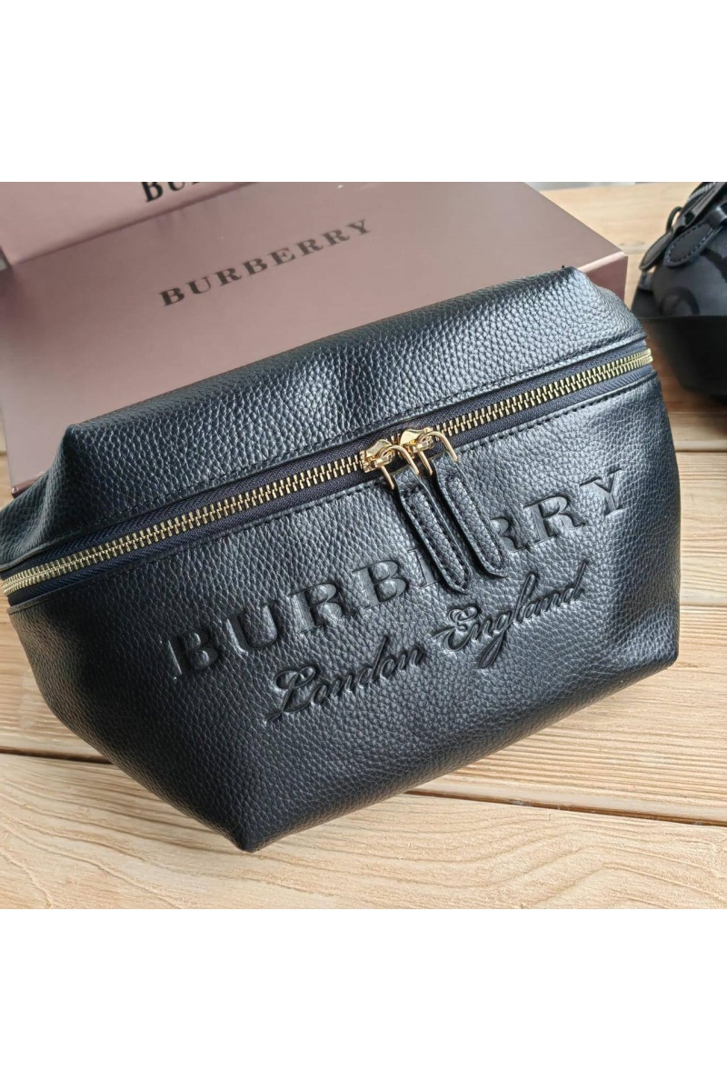 Burberry Кожаная сумка на пояс 30х17 см