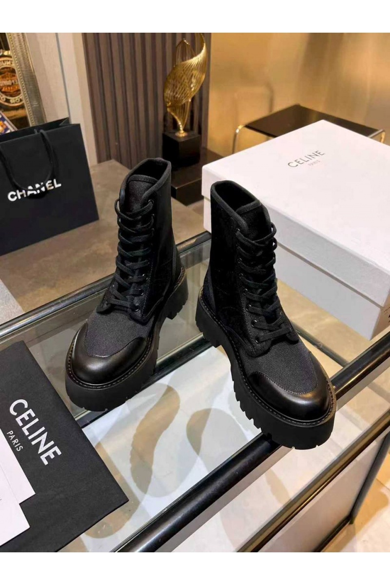 Celine Женские ботинки premium - Black