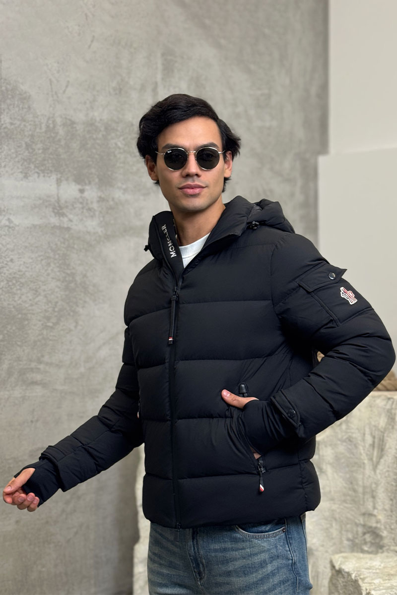Moncler Мужской пуховик Grenoble - Black 