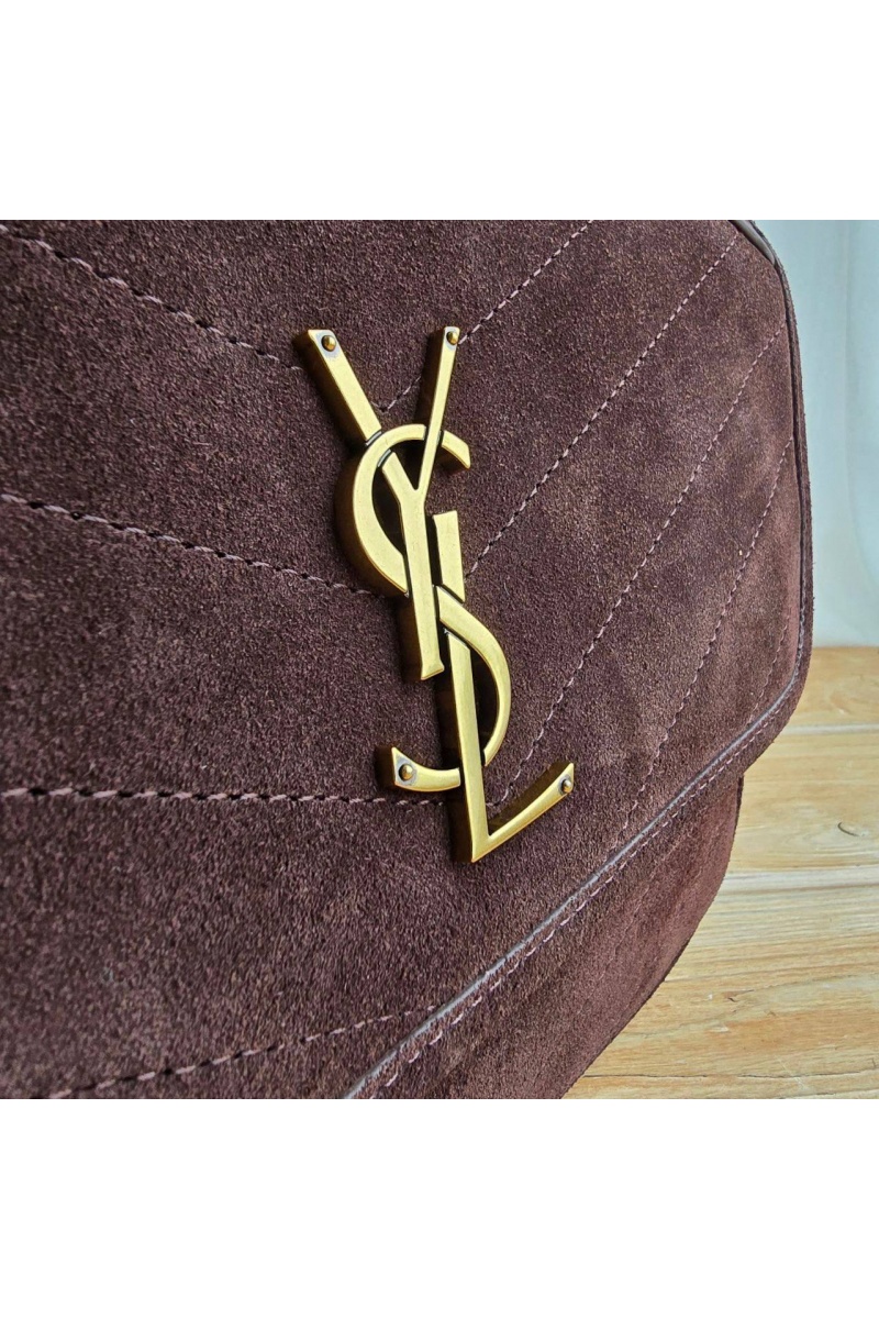 Yves Saint Laurent Замшевая сумка 22x15 см