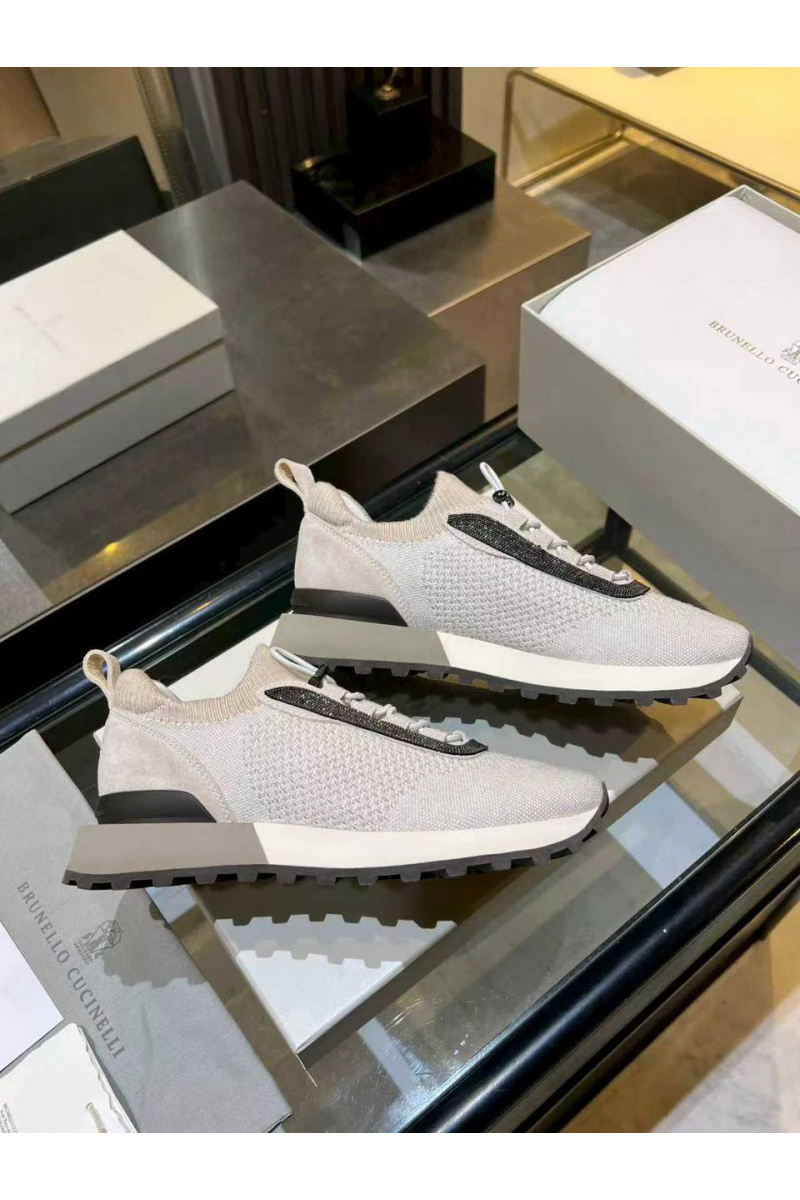 Designer Женские текстильные кроссовки premium