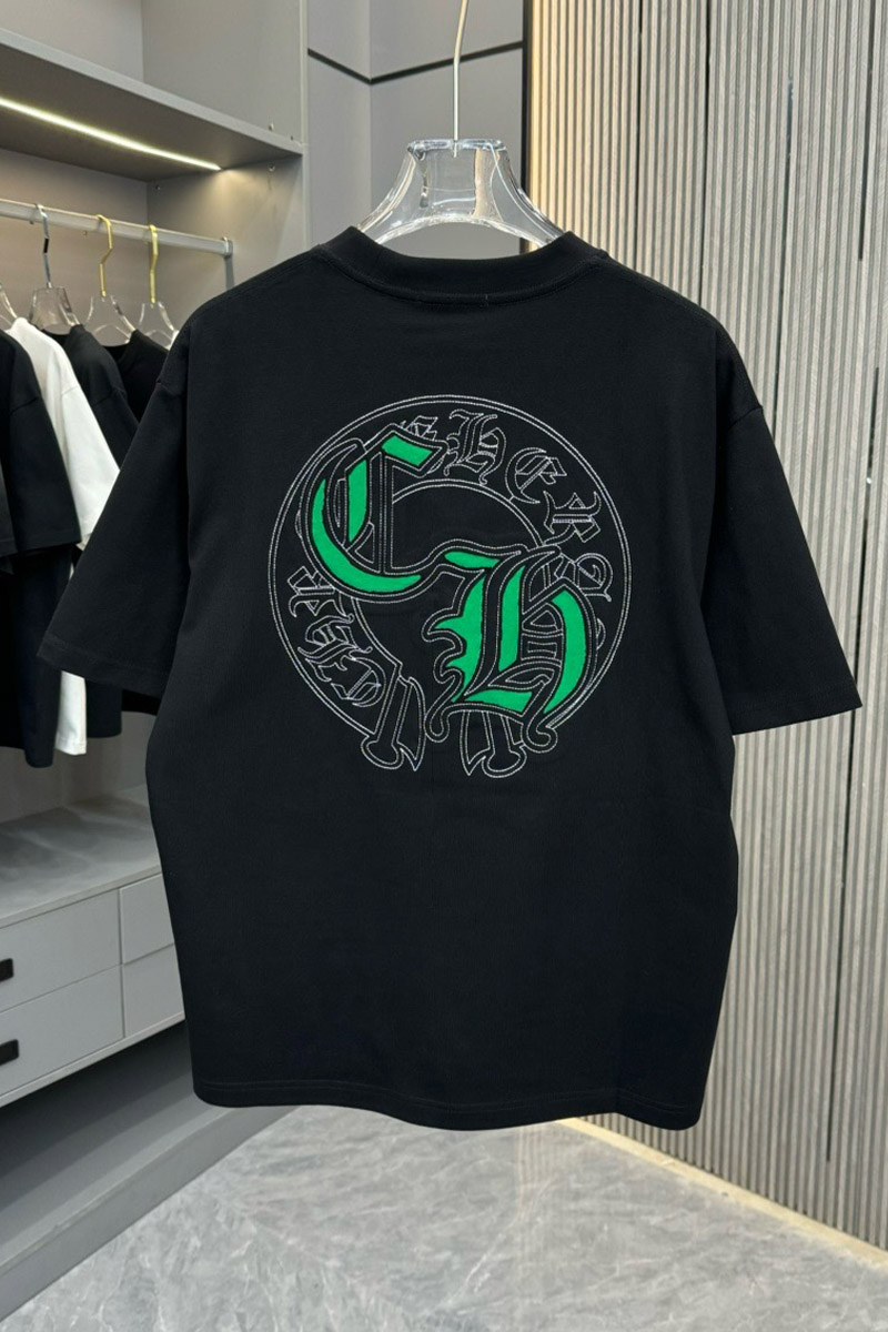 Designer Clothing Чёрная оверсайз футболка Gothic logo 
