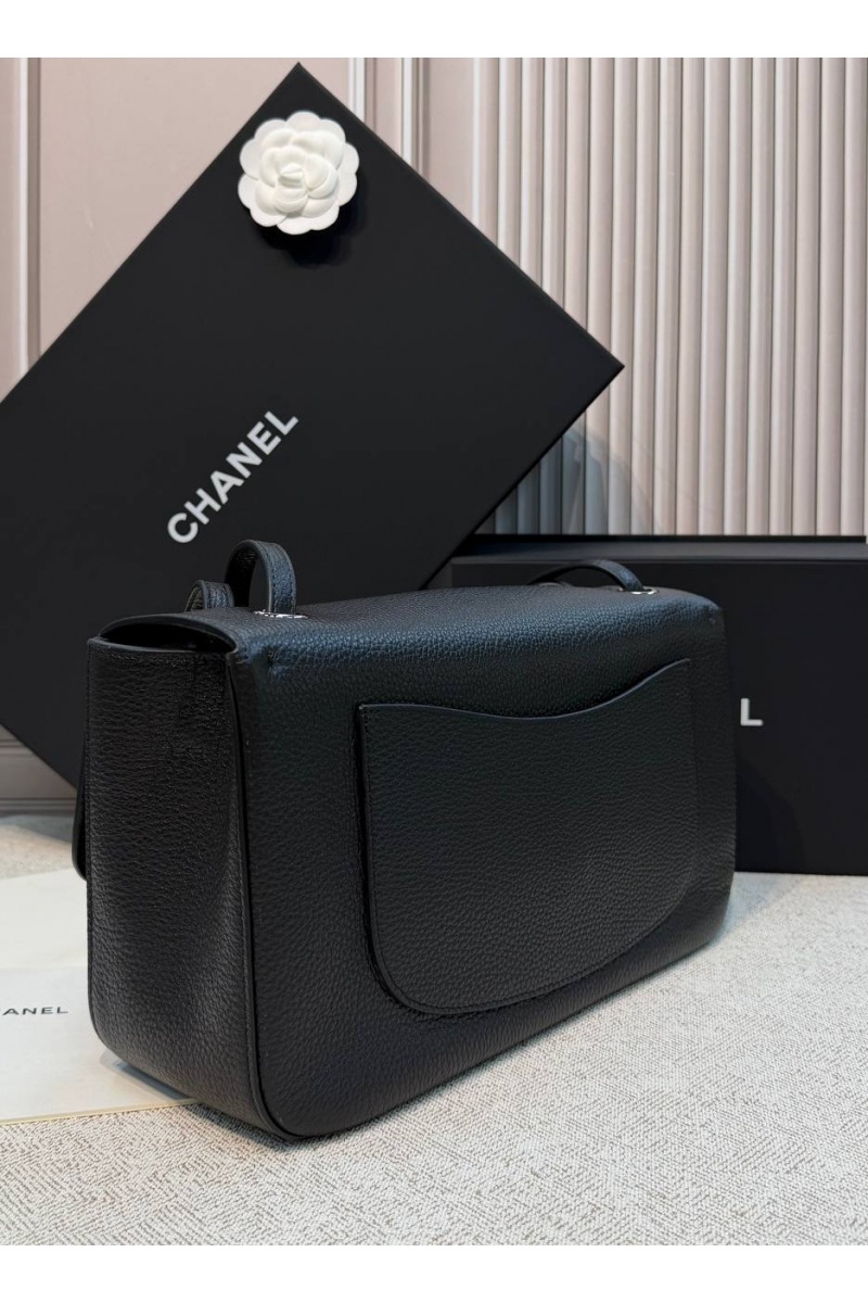 Chаnеl Кожаная сумка premium 32x19.5x10 см