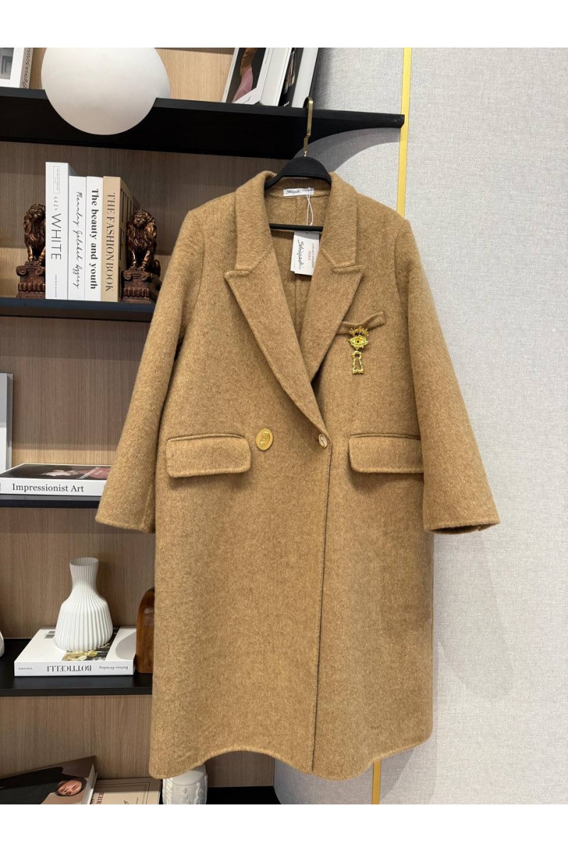 Schiaparelli Женское шерстяное пальто Premium - Beige