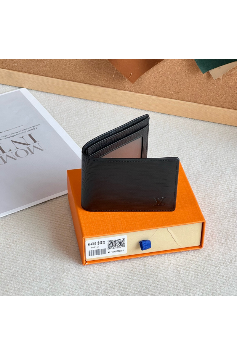 Lоuis Vuittоn Кожаный кошелёк Marco Premium 11x8.5x1 см