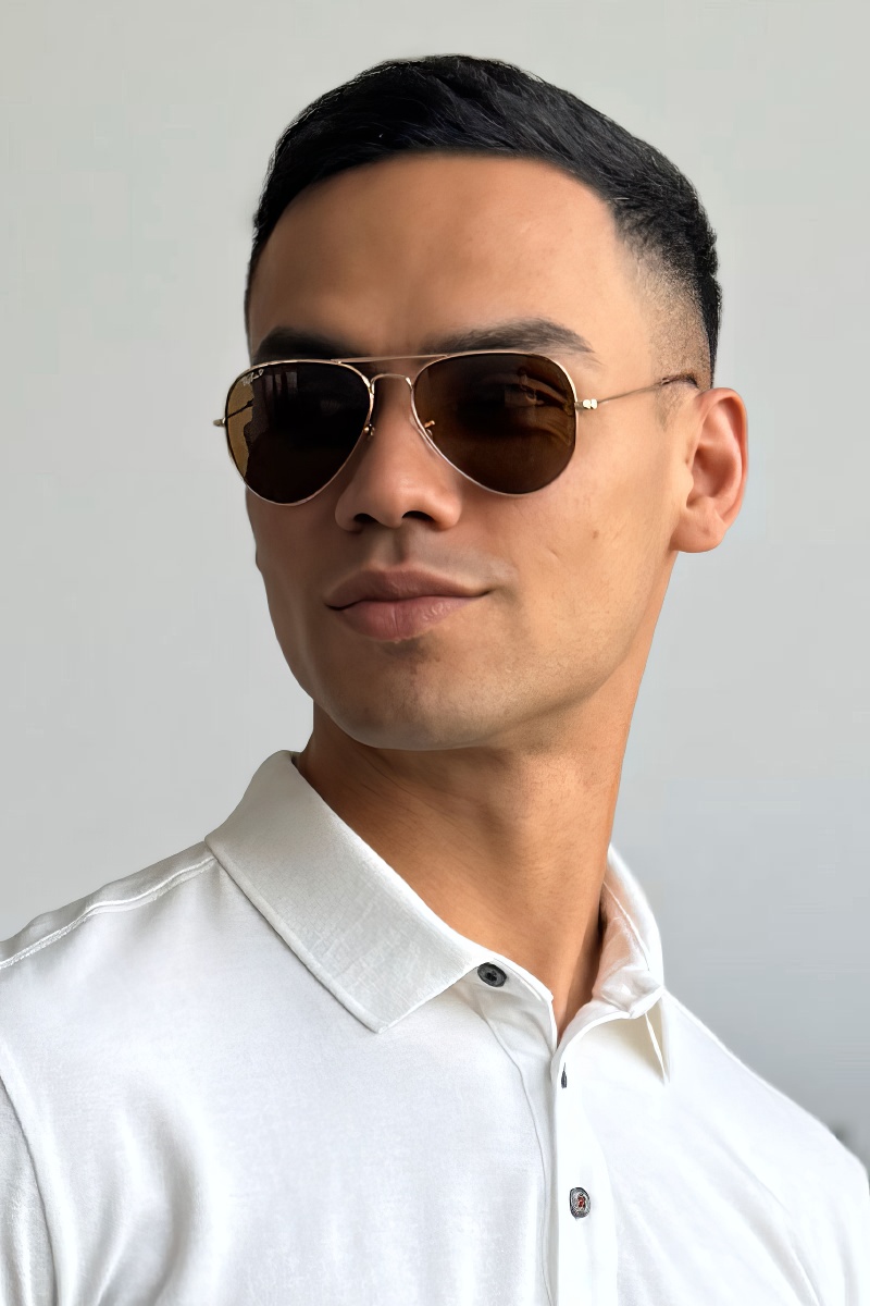 Ray Ban Солнцезащитные очки Aviator Large Metal