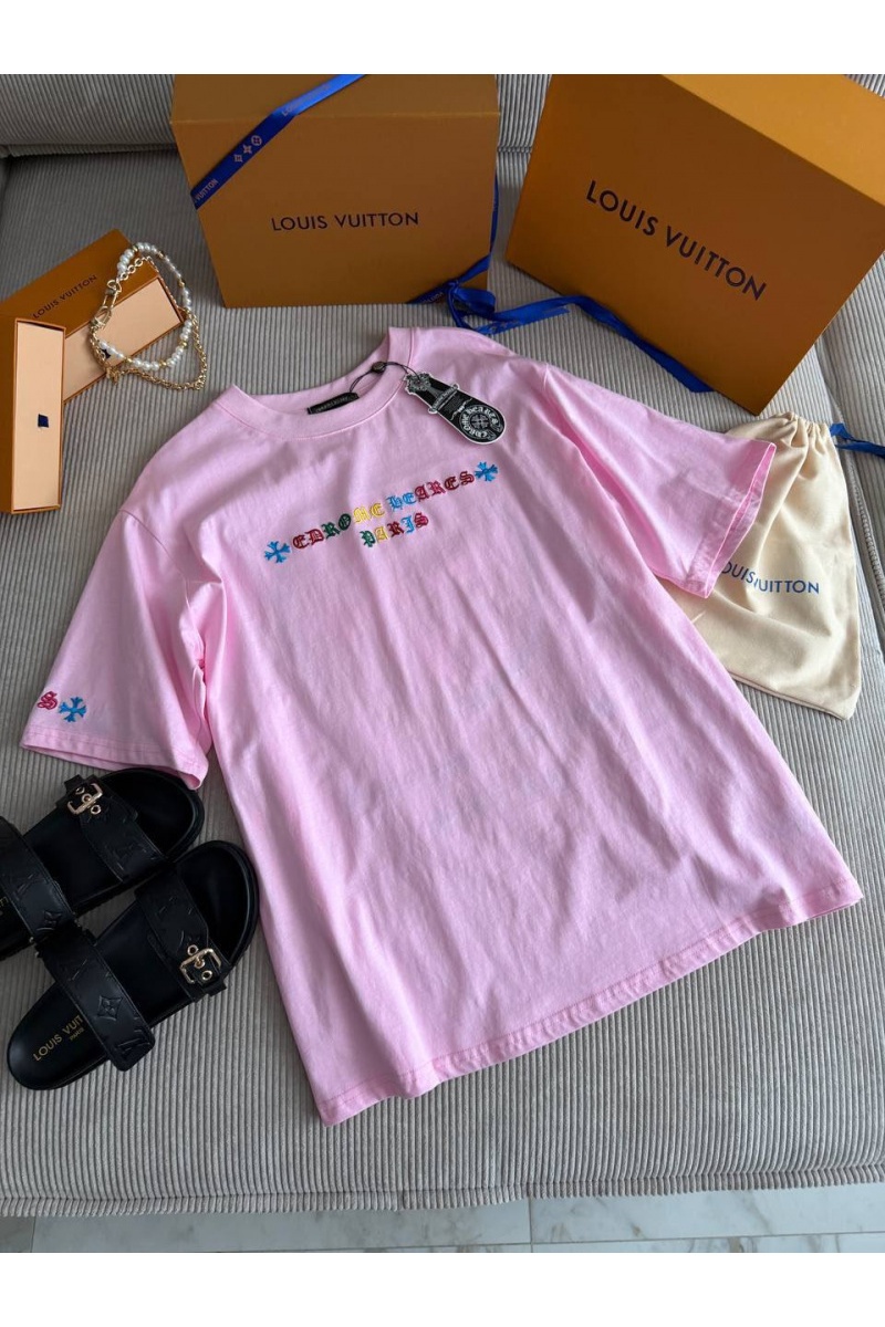 Chrome Hearts Женская оверсайз футболка premium