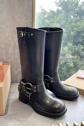 Женские кожаные сапоги Ankle Premium