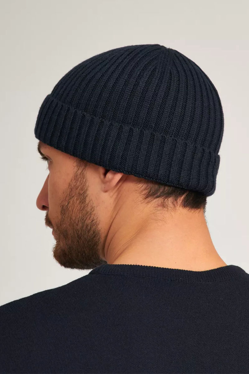 Emporio Armani EA7 Шапка logo-plaque - Navy 