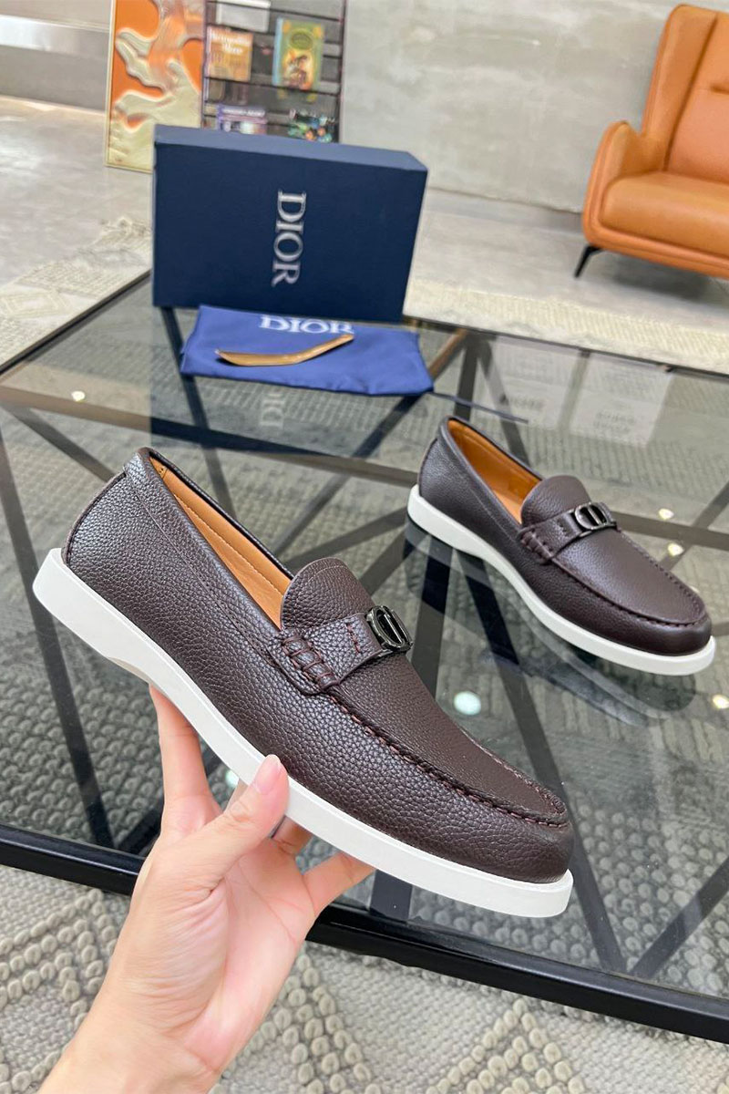 Dior Мужские кожаные лоферы