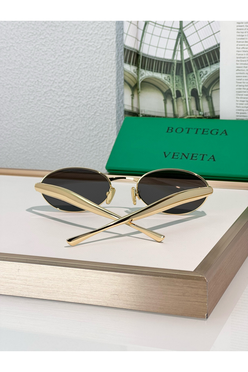 Bottega Veneta Солнцезащитные очки Sardine Oval