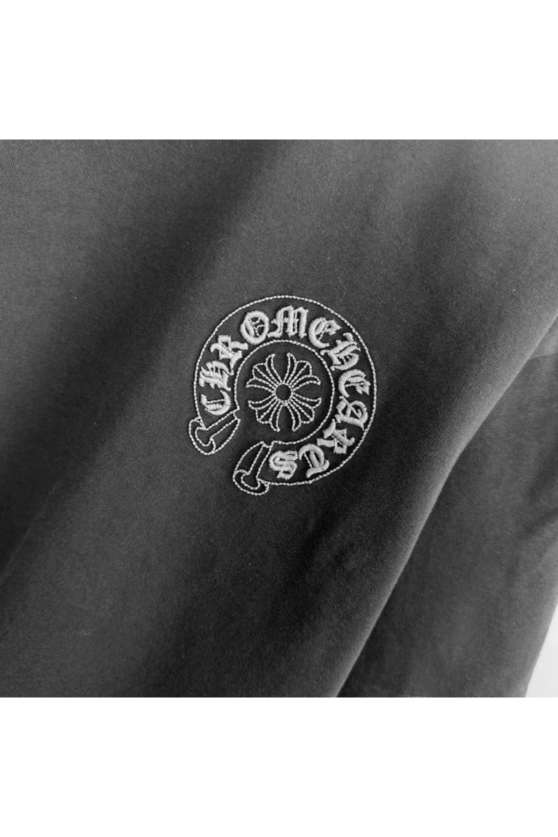 Chrome Hearts Чёрная оверсайз футболка Premium