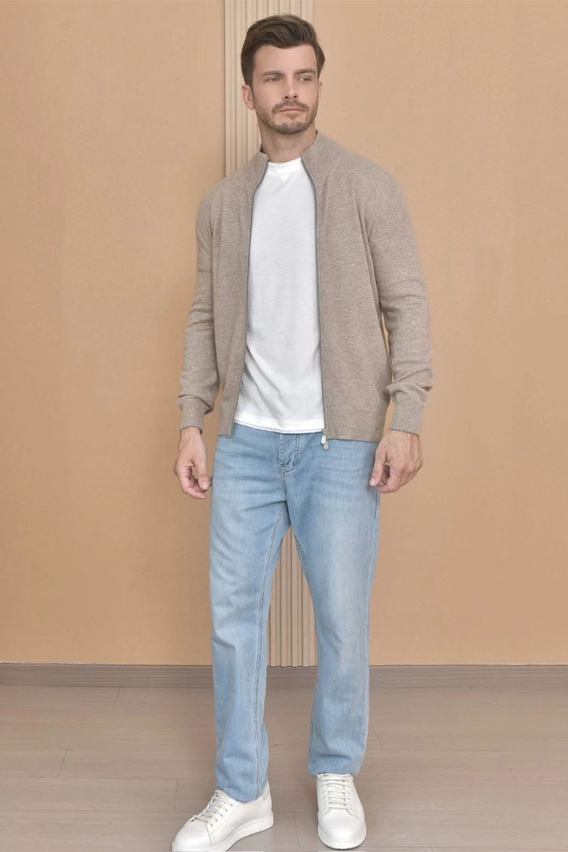 Designer Кашемировый свитер Premium - Light Beige
