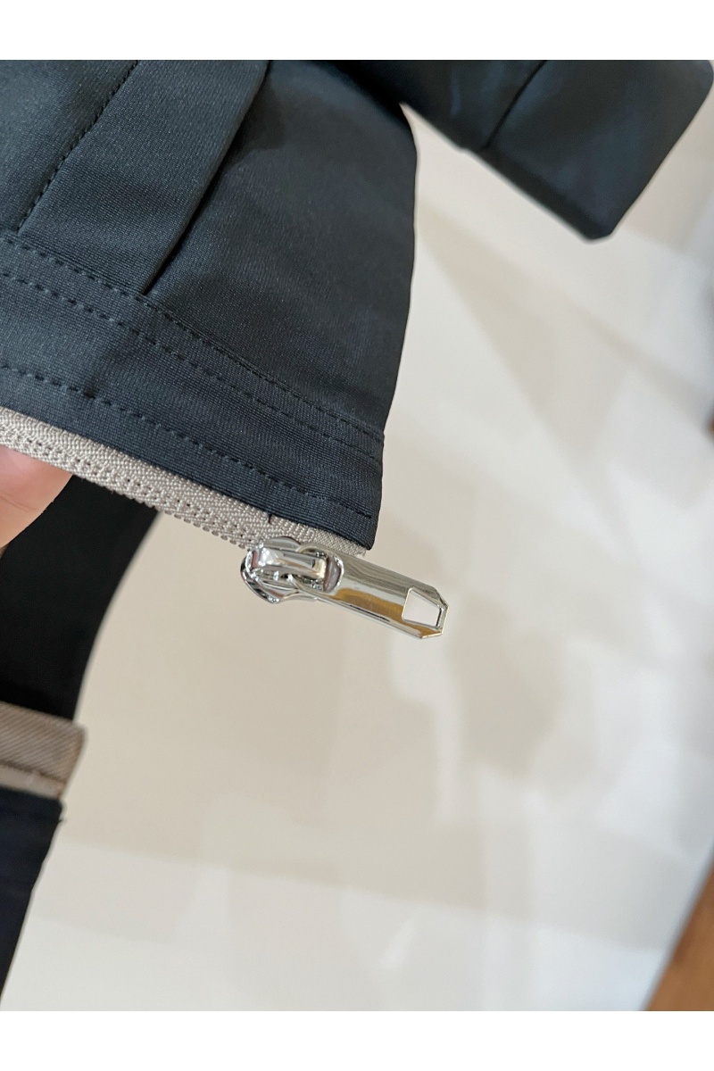 Zegna Мужской чёрный костюм premium