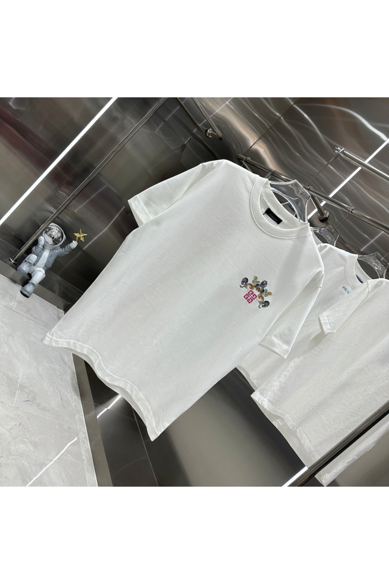 Givenchy Белая оверсайз футболка Premium