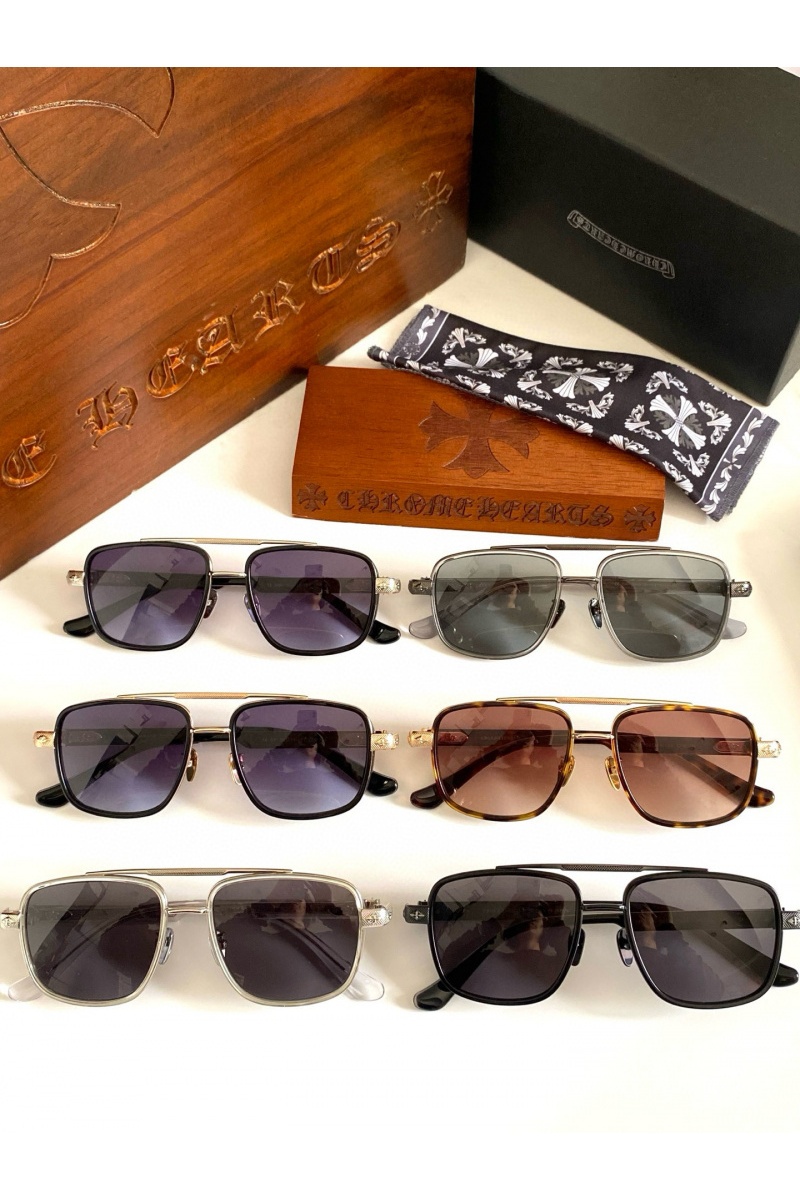 Chrome Hearts Солнцезащитные очки Aviator