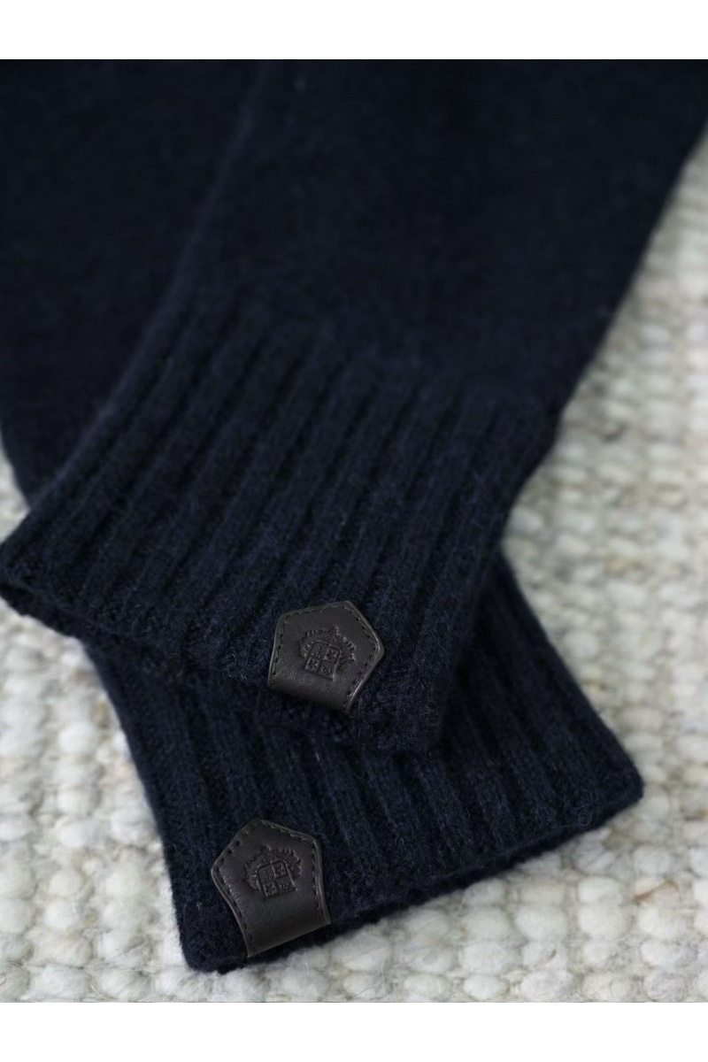 Loro Piana Кашемировые перчатки premium - Dark Blue