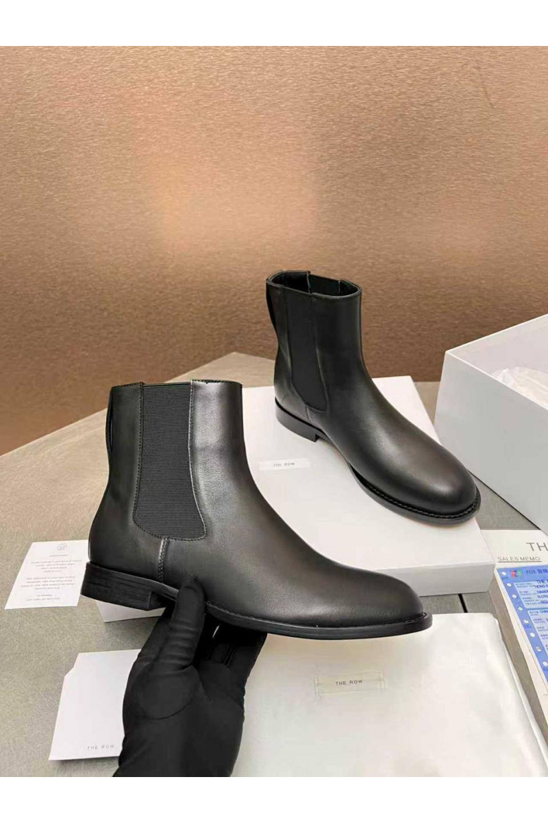 Designer Clothing Женские кожаные сапоги The Row