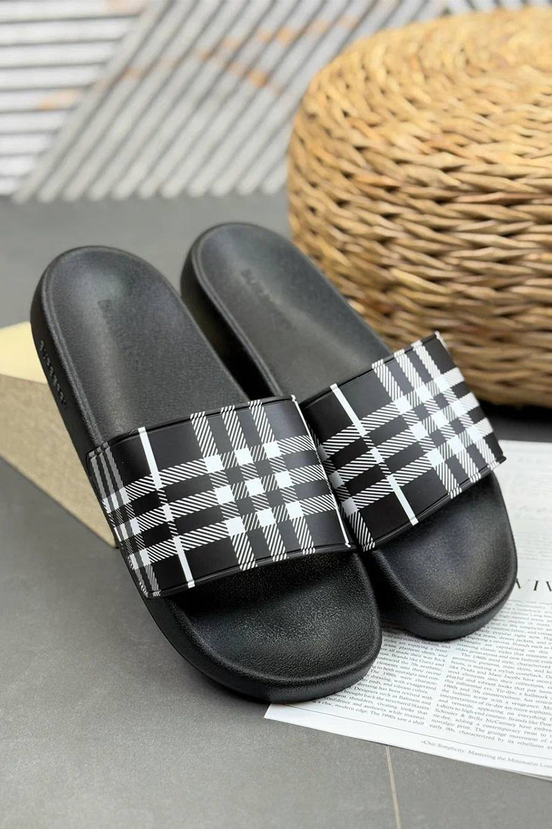 Burberry Мужские шлёпанцы Furley Check