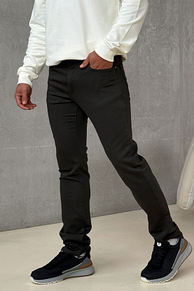 Мужские тёмно-серые джинсы 