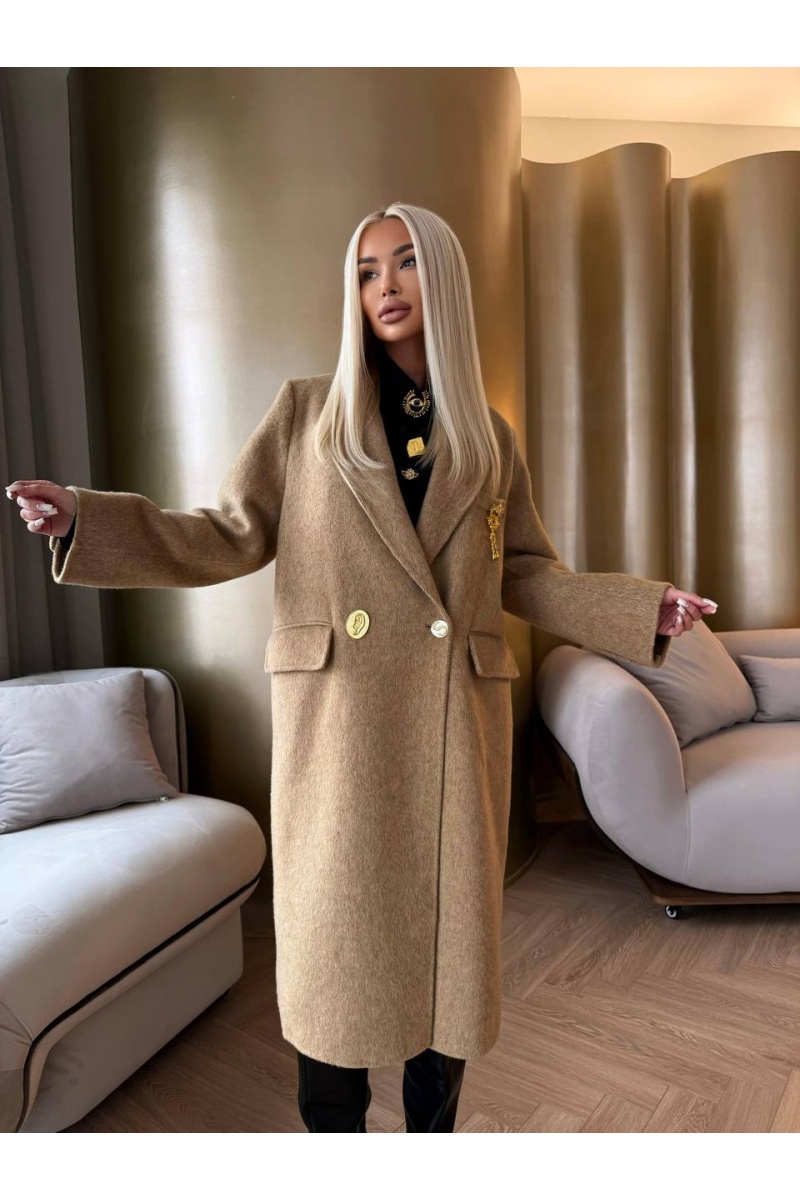 Schiaparelli Женское шерстяное пальто Premium - Beige