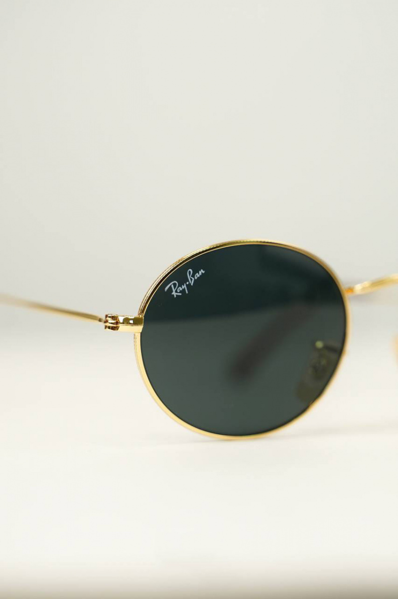 Ray Ban Солнцезащитные очки Oval Metal - Black