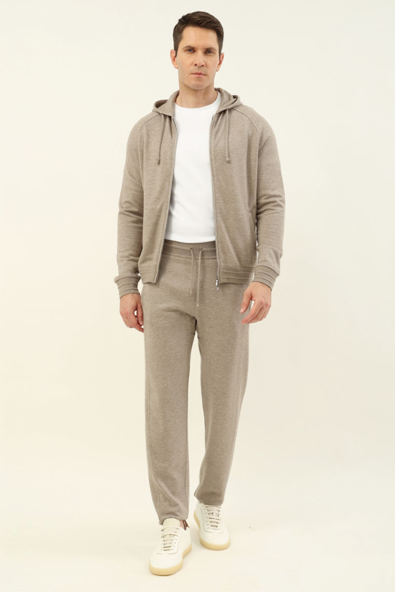 Loro Piana Бежевый спортивный костюм premium
