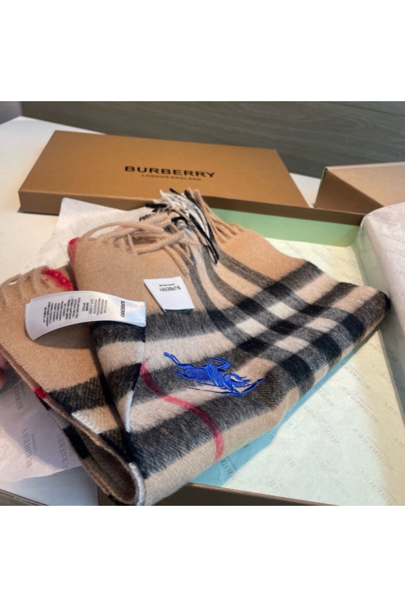 Burberry Шарф two-tone Check premium 168x32 см