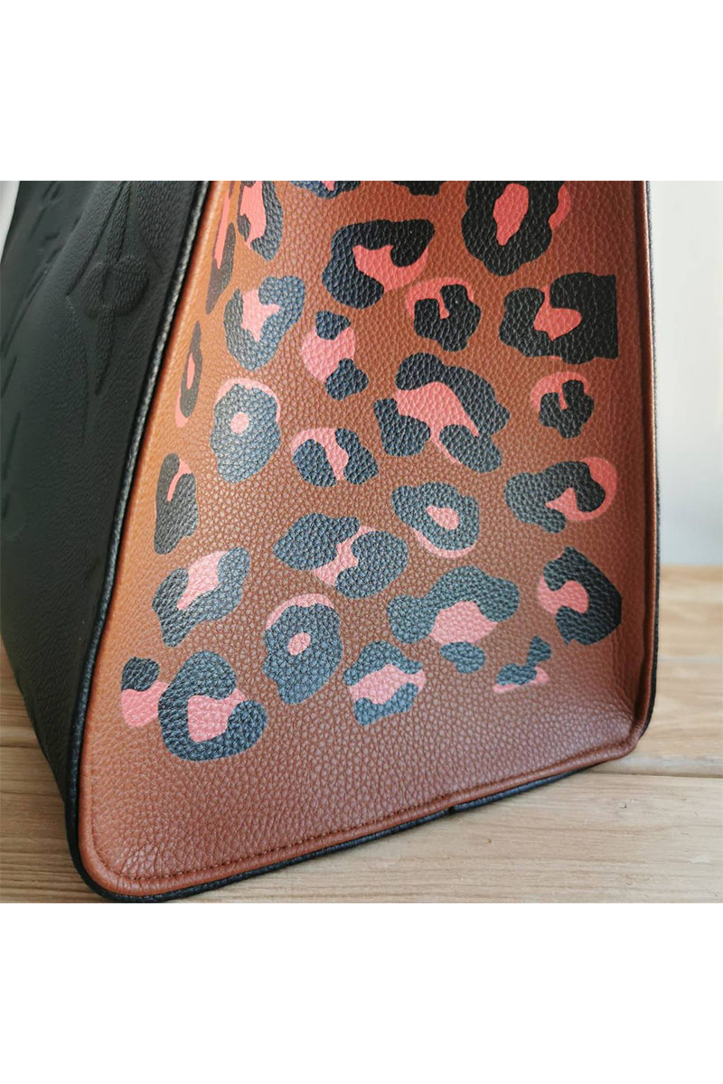 Lоuis Vuittоn Кожаная брендовая сумка Onthego 40x33 см