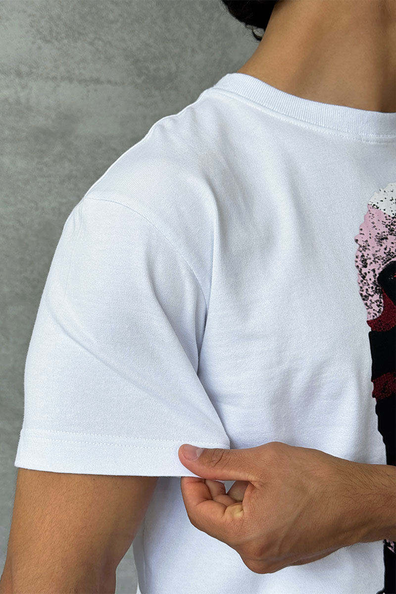 Designer Clothing Мужская белая футболка Ih Nom Uh Nit "Mask On"