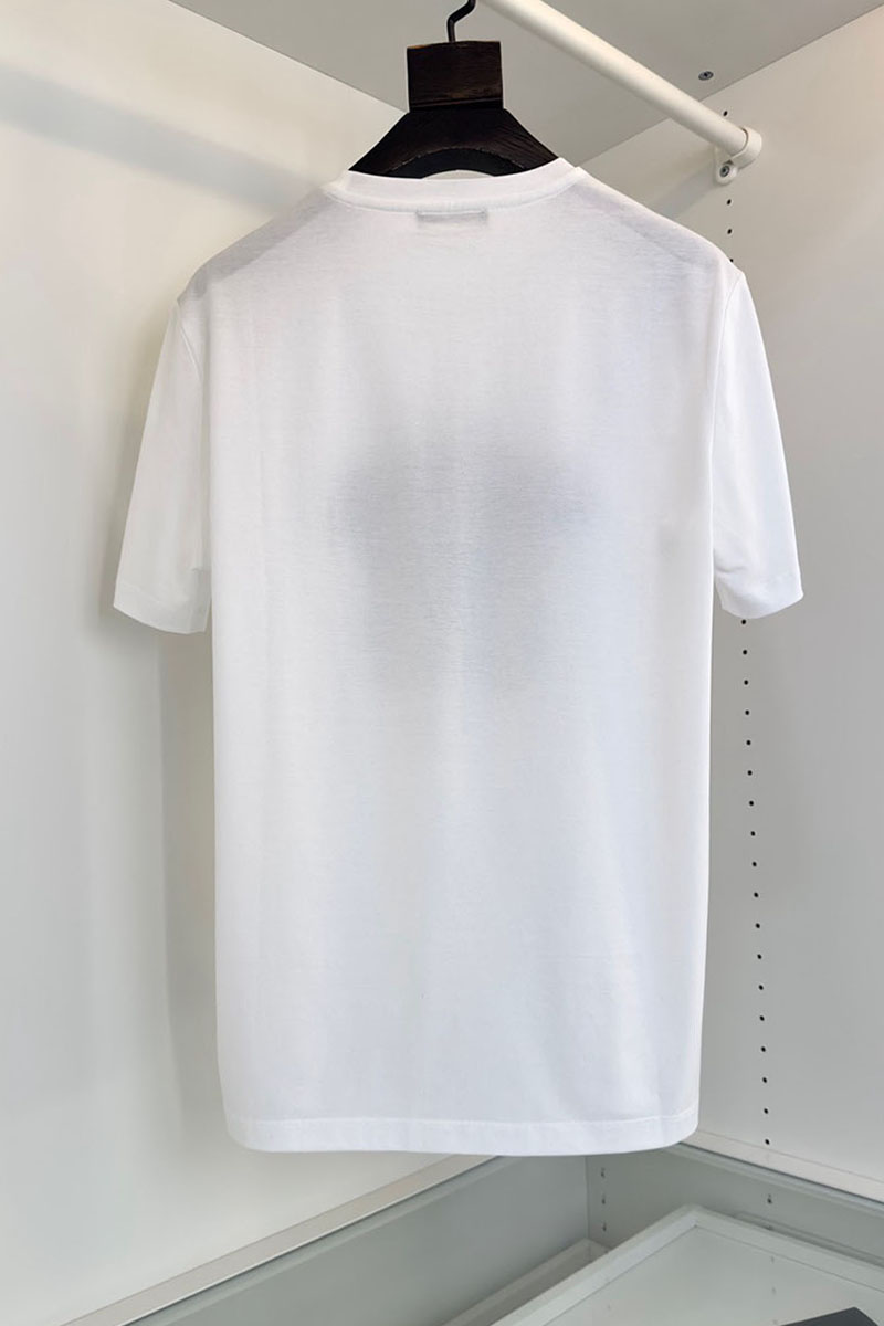 Versace Мужская футболка Medusa logo-embroidered - White 