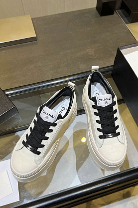 Женские кожаные кроссовки premium