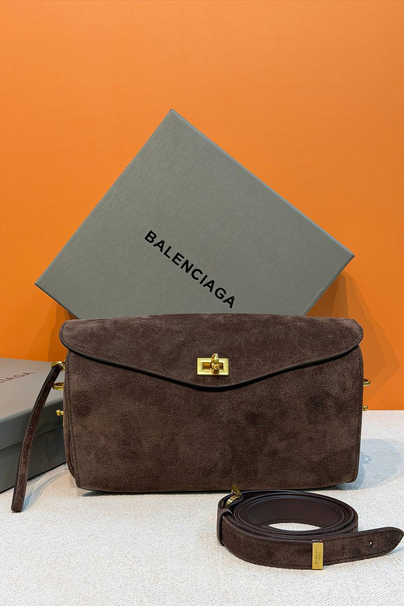 Balenciaga Замшевая сумка Le premium 33x13.5x10 см