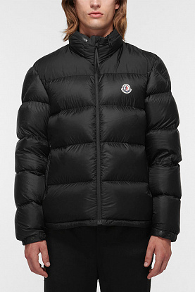 Утеплённая куртка Peuplier logo-patch - Black 
