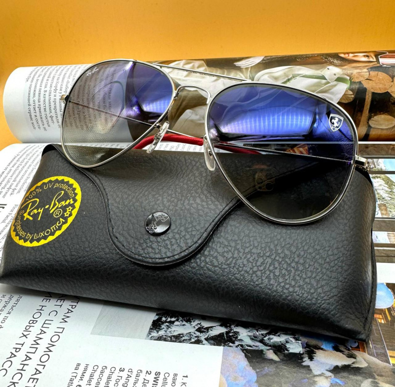 Ray Ban Солнцезащитные очки Aviator Large Metal