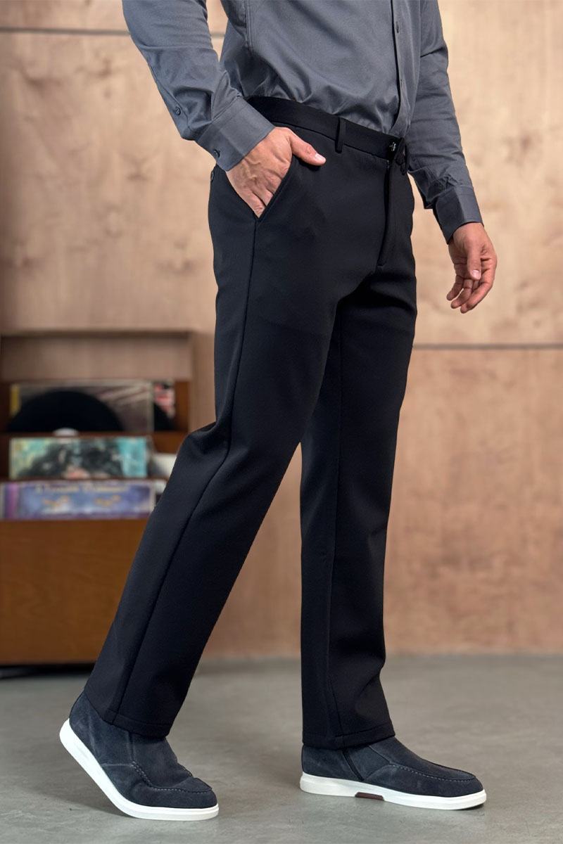Zegna Утеплённые брюки чёрного цвета 