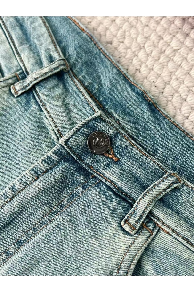 Loro Piana Мужские светло-синие джинсы Premium