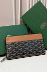 Кожаное портмоне Goyard Matignon GM premium 20x11x2.3 см