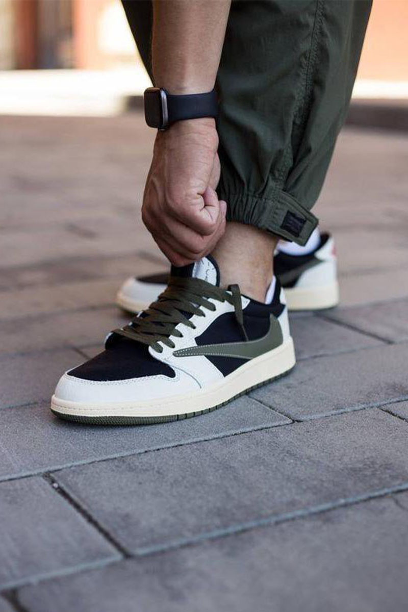 Nike Кроссовки Travis Scott x AJ1 Low OG "Olive" Premium