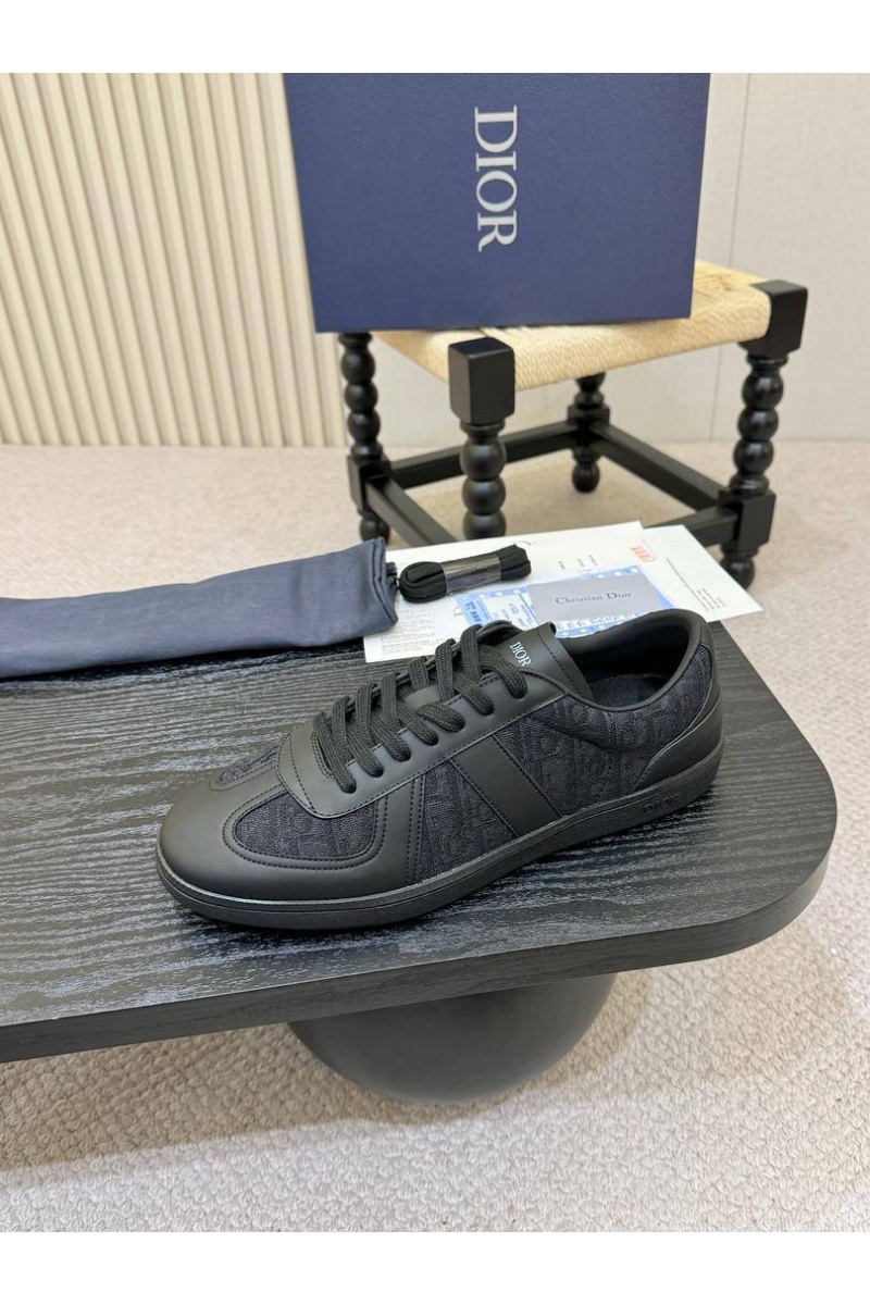Dior Мужские кожаные кроссовки B01 Matchpoint