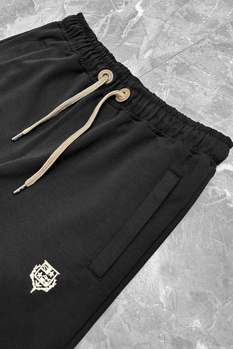 Loro Piana Спортивные штаны logo-embroidered - Black
