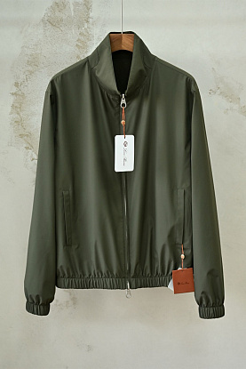 Двусторонняя ветровка premium - Army Green